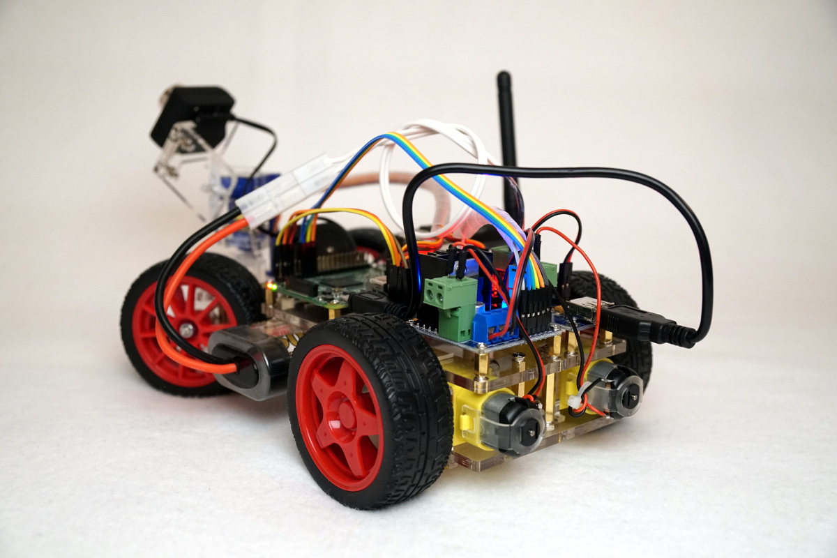 SunFounder Roboter Bausatz Smart Video Car Verkabelung
