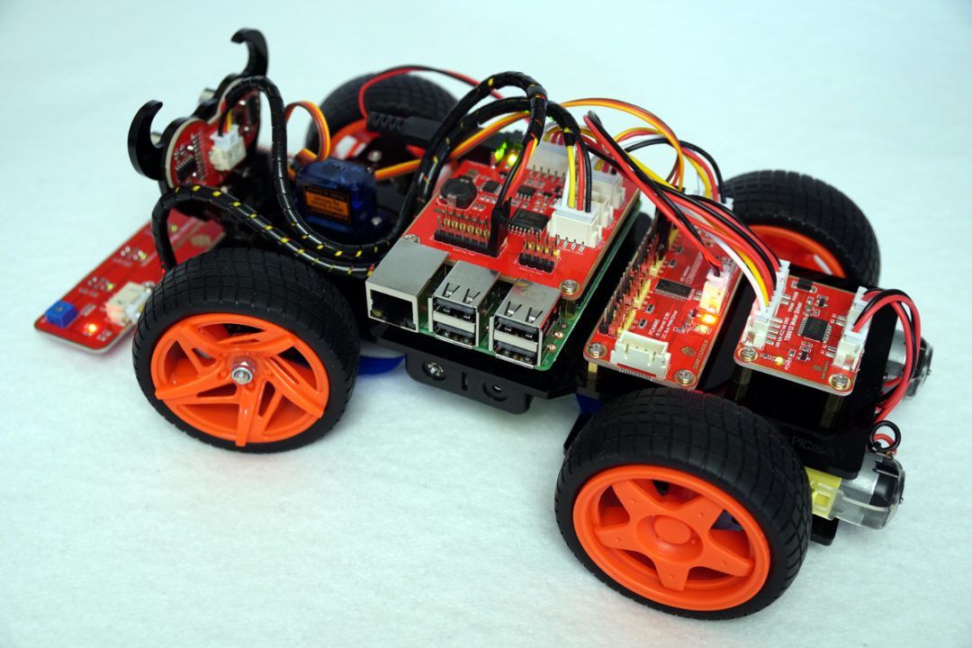 SunFounder Roboter Auto PiCarS Bausatz Verkabelung und