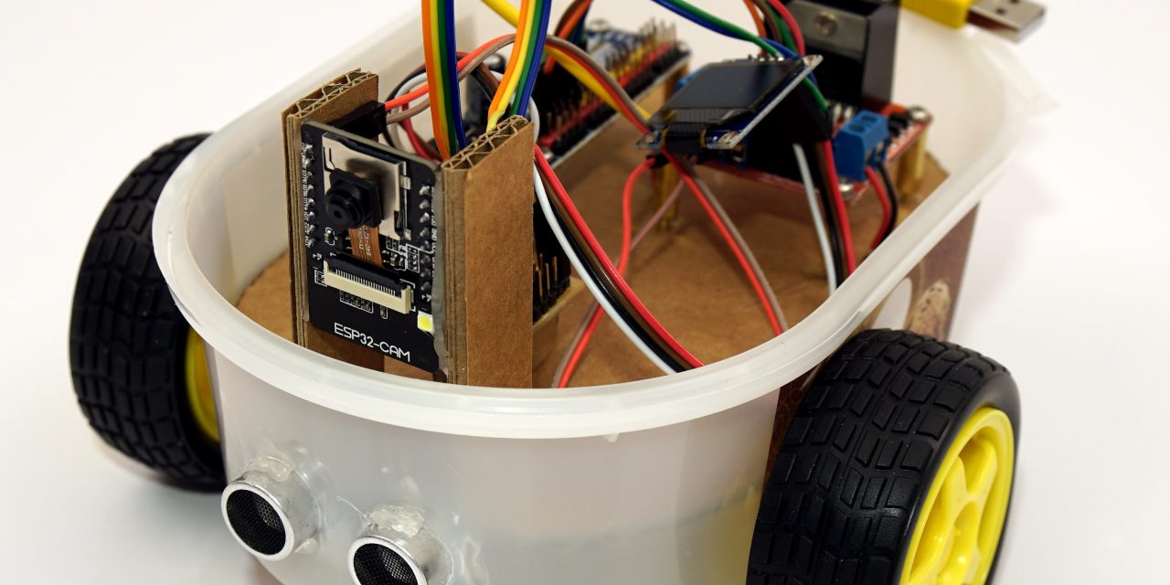 ESP32CAM Roboter Auto mit live Video Stream selber bauen