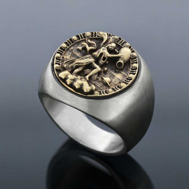 Aquarius Horoscope Ring