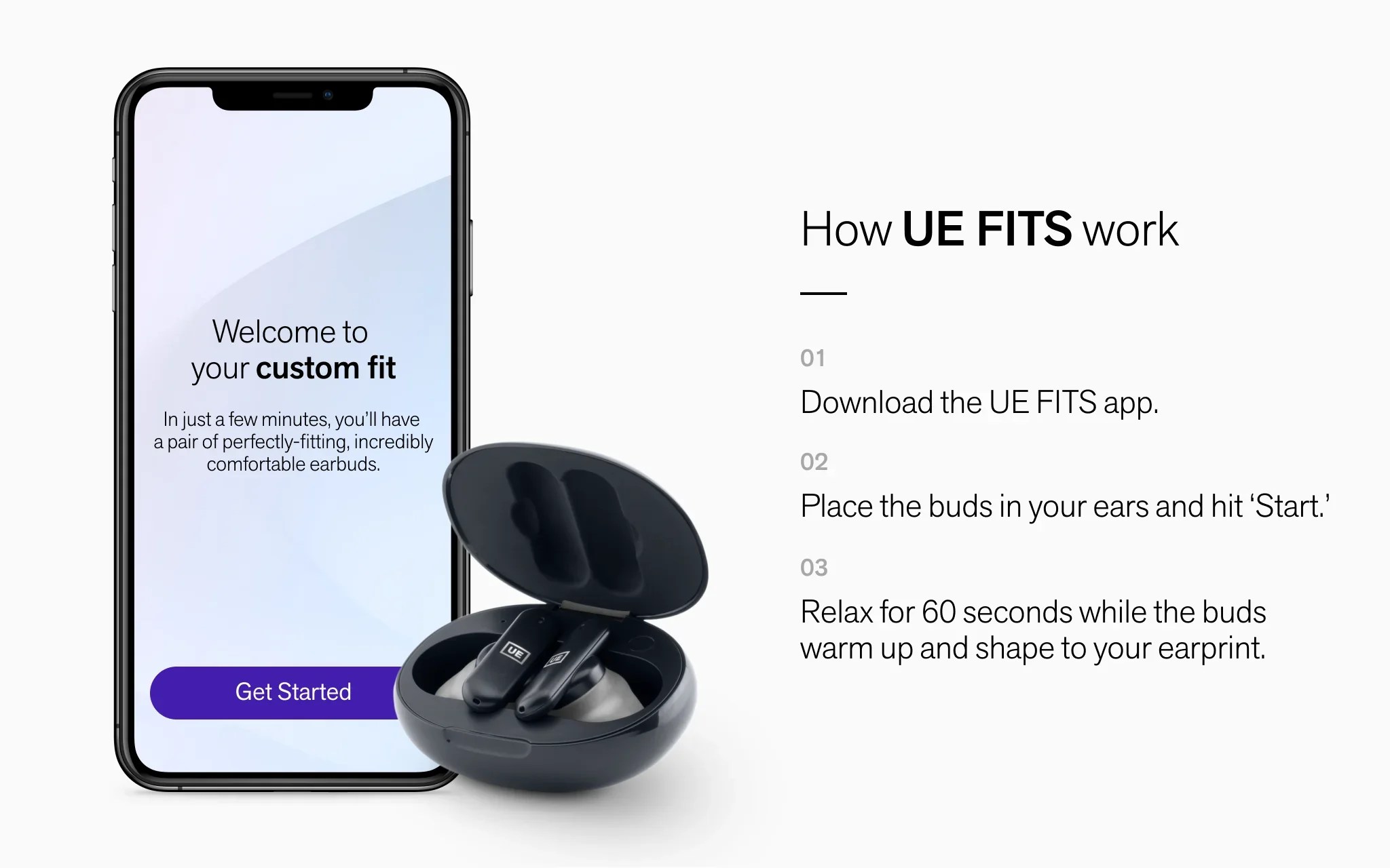 UE FITS · Ultimate Ears