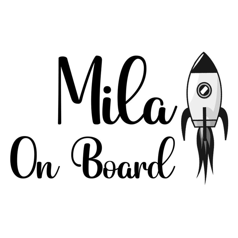 Personalized Baby On Board Sticker Custom Stickers Make Custom
