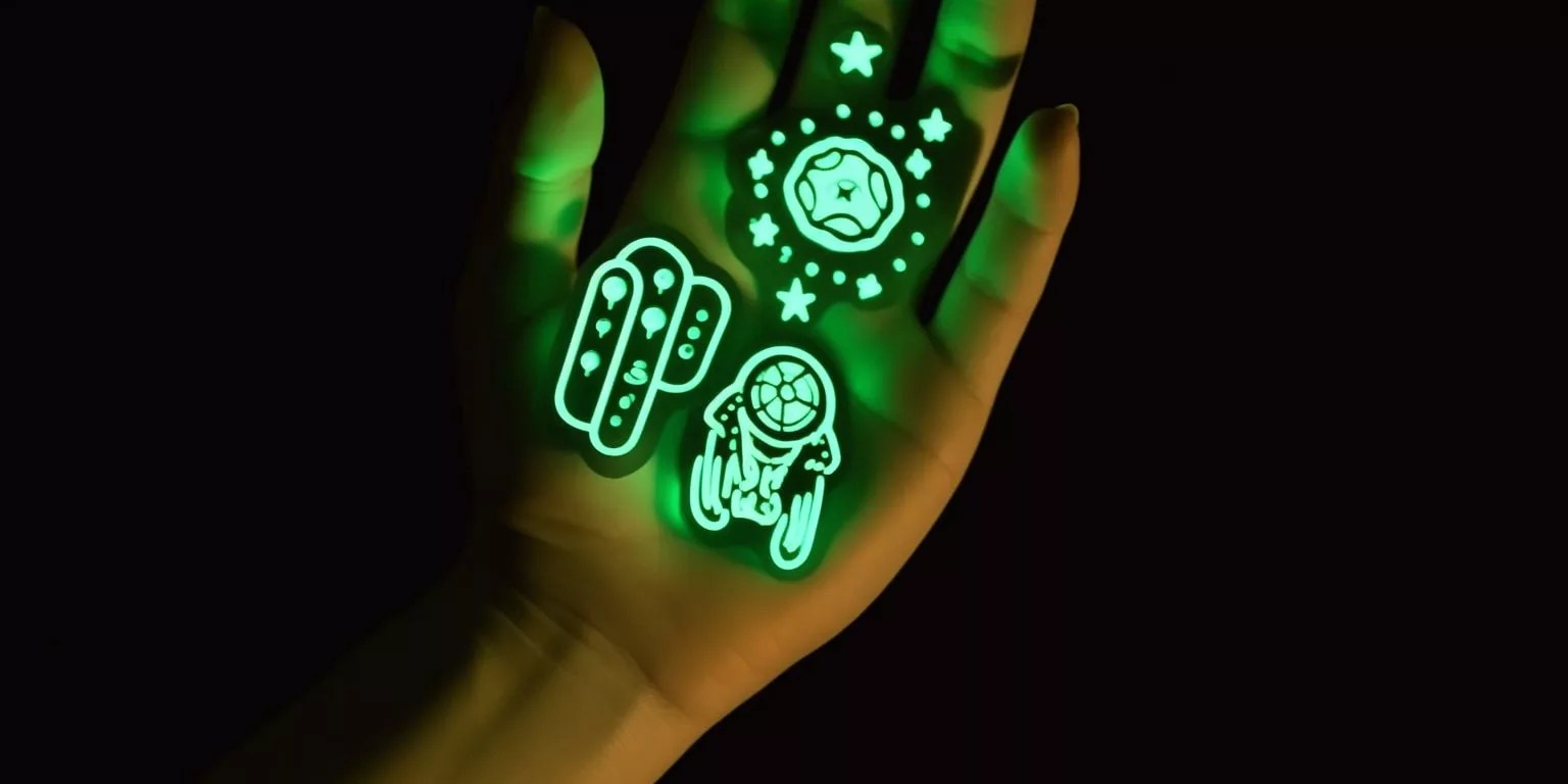 Glow in the dark Stickers Learn about their Composition, Safety