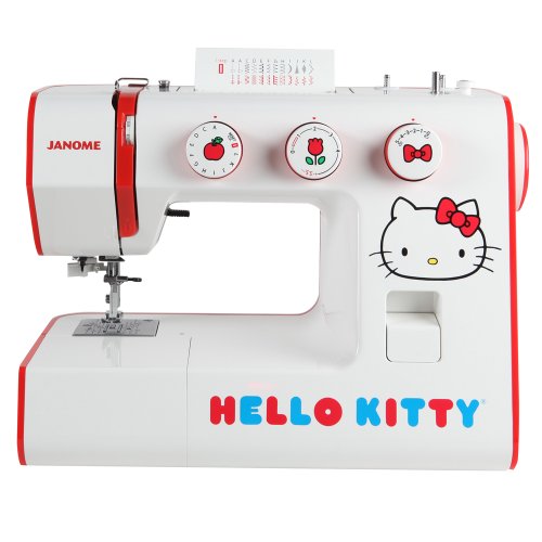 Janome 15822 Hello Kitty Sewing Machine with 24 built in stitches and