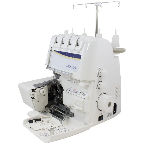 Juki MO1000 Serger, Push Button Jet Air Looper Threader
