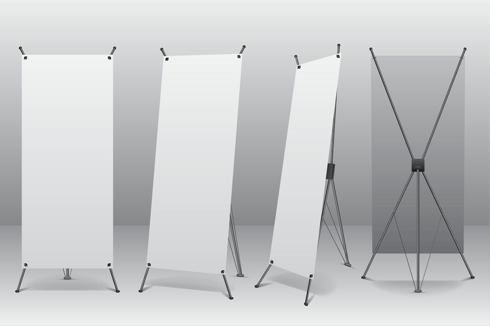 Get Noticed with our Customizable Adjustable X Banner Stand