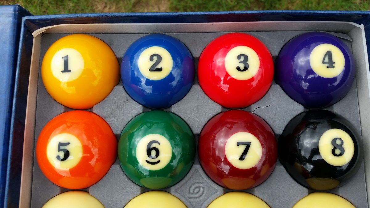 Aramith Super Pro Cup Pool Balls Used For Sale