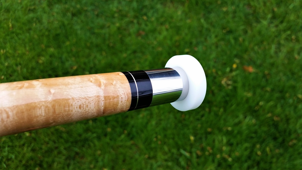 The Rattle Ring For Sale Keeps your custom pool cue safe.