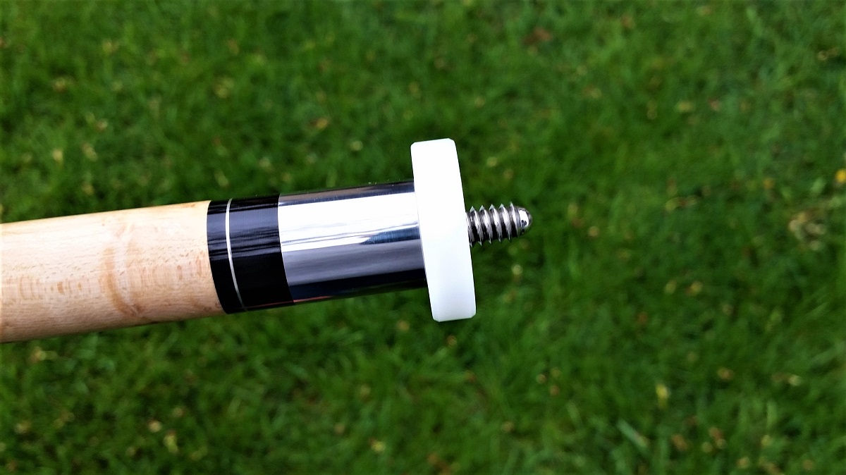 The Rattle Ring For Sale Keeps your custom pool cue safe.