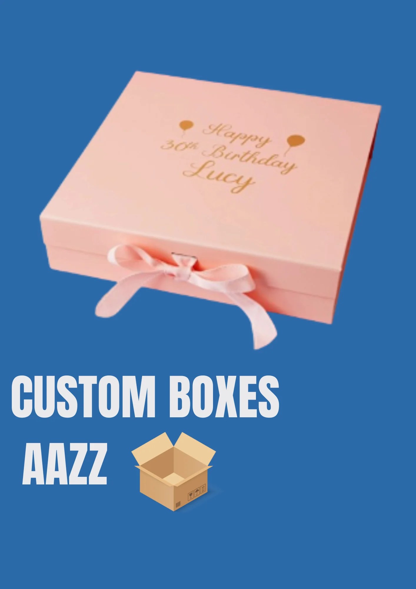 Custom Birthday Gift Boxes Wholesale UK
