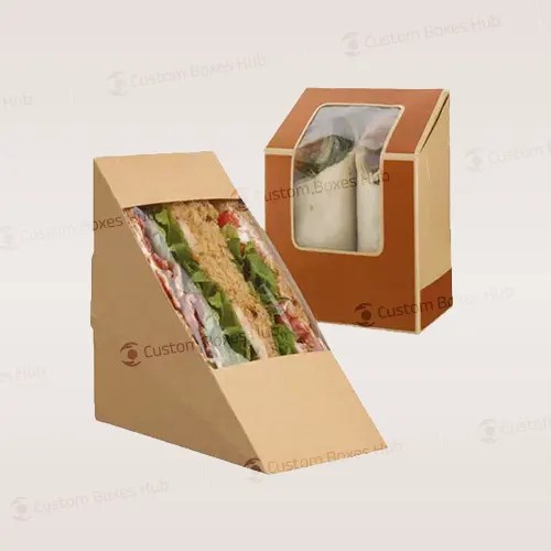 Custom Cardboard Sandwich Boxes at Wholesale Rate