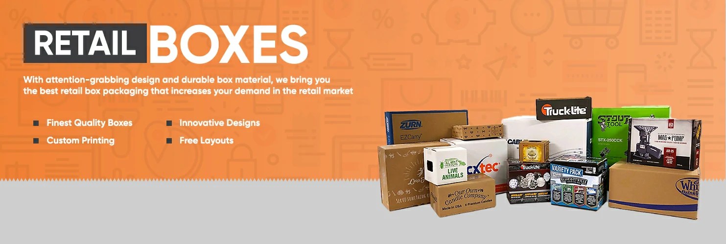 Custom Retails Boxes & Packaging Wholesale