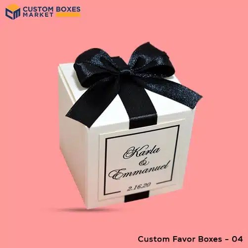 Custom Favor Boxes Wholesale Packaging USA CBM