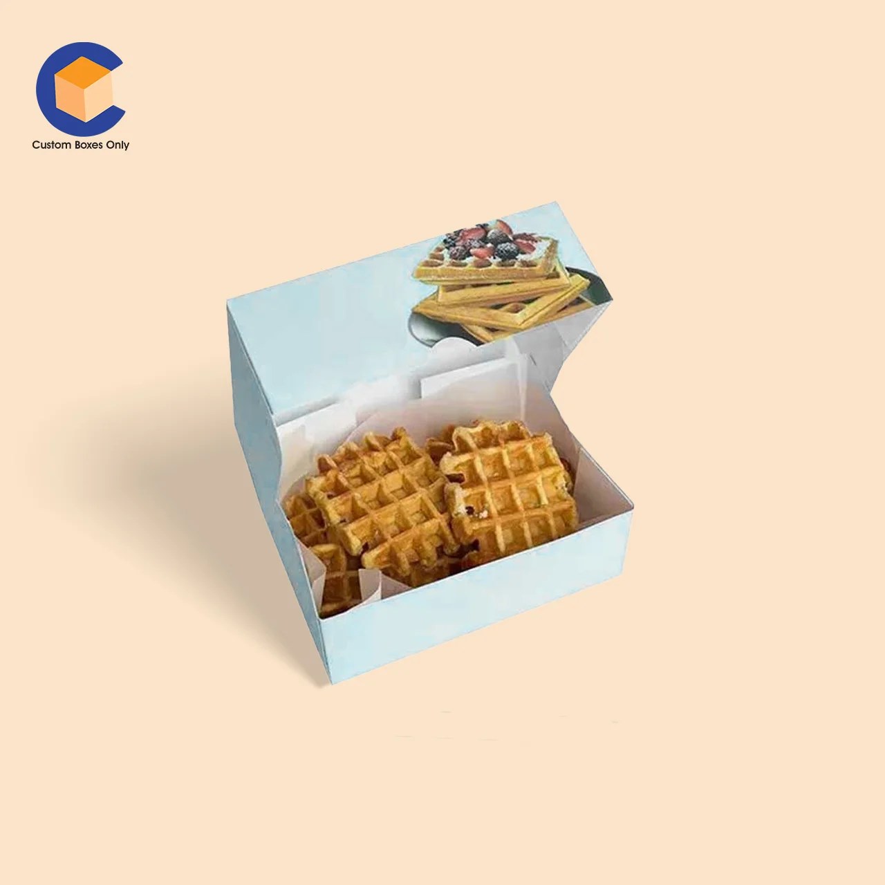 Custom Waffle Boxes Durable & BrandBoosting