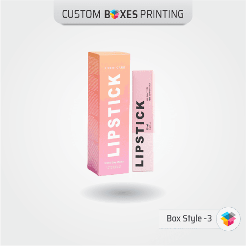 Custom Printed Lipstick Boxes Cosmetics Packaging Boxes