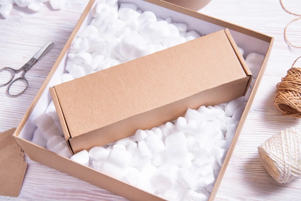 Styrofoam and Recycling Packaging Peanuts