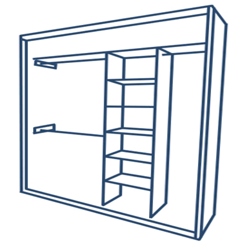 WARDROBE LAYOUT 2 » Custom Built Wardrobes
