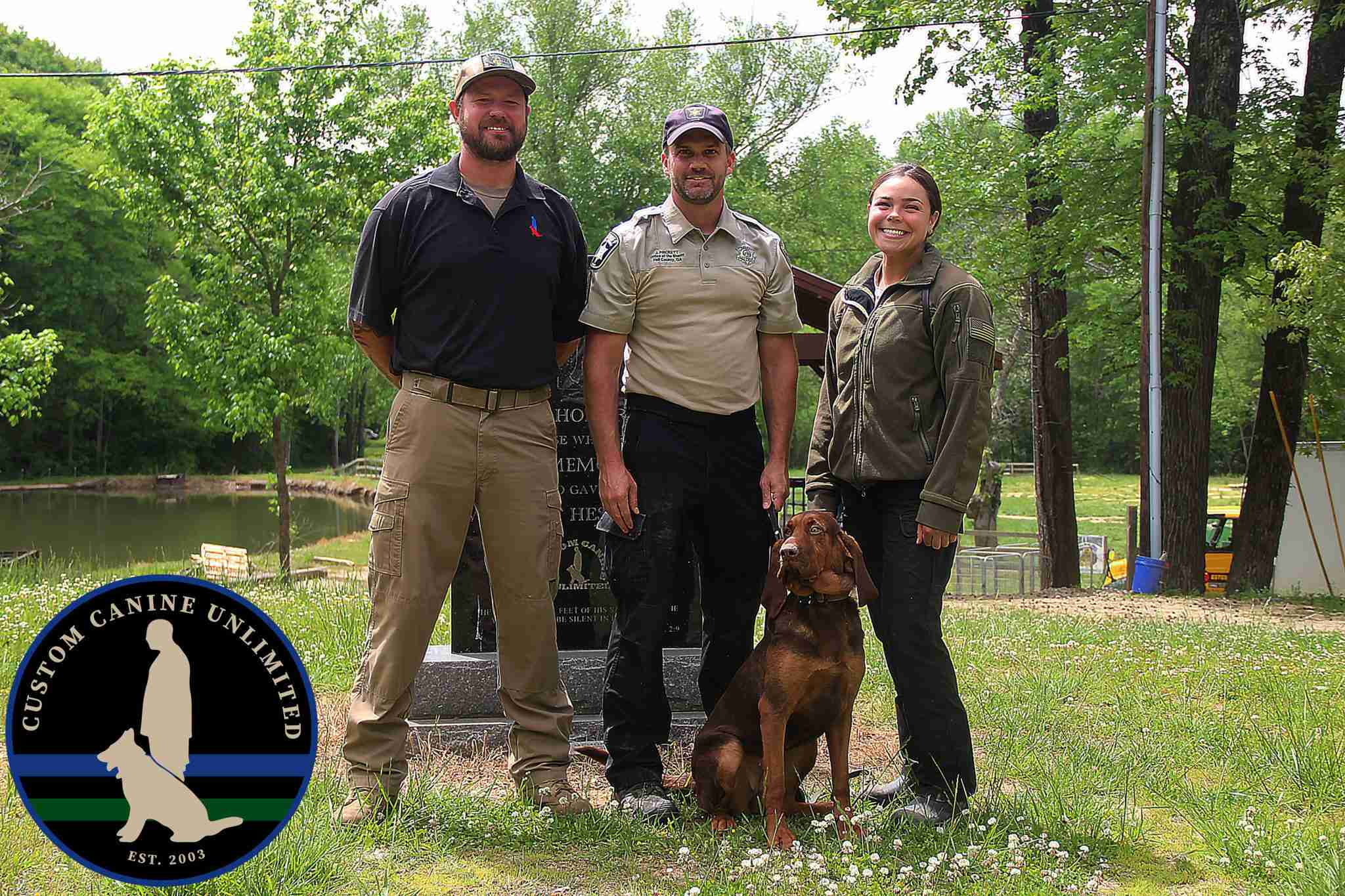 CUSTOM CANINE UNLIMITED NEW K9 TRAINER Custom Canine Unlimited