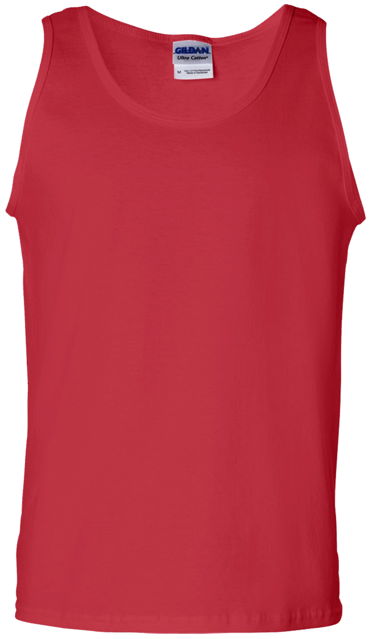 G220 100 Cotton Tank Top Gildan CustomCat