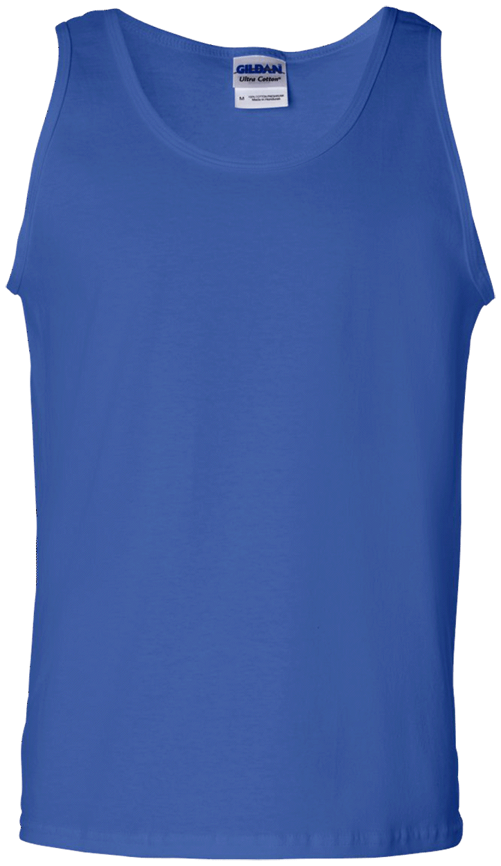 G220 100 Cotton Tank Top Gildan CustomCat