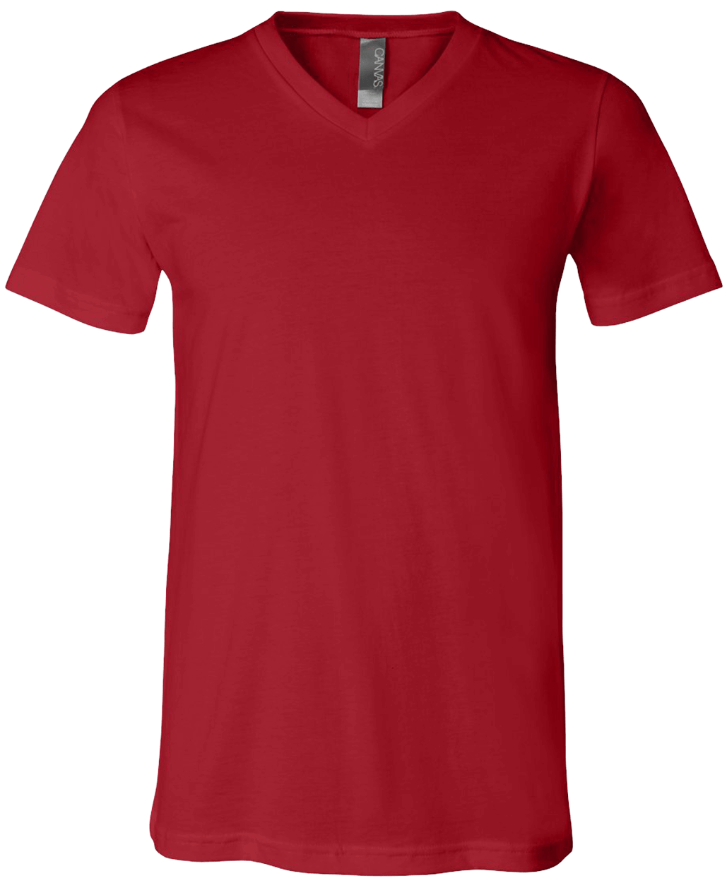 3005 Unisex Jersey SS VNeck TShirt Bella + Canvas CustomCat