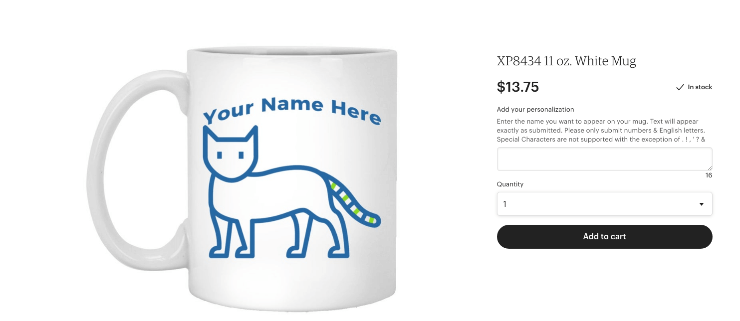 Etsy Personalization Guide CustomCat