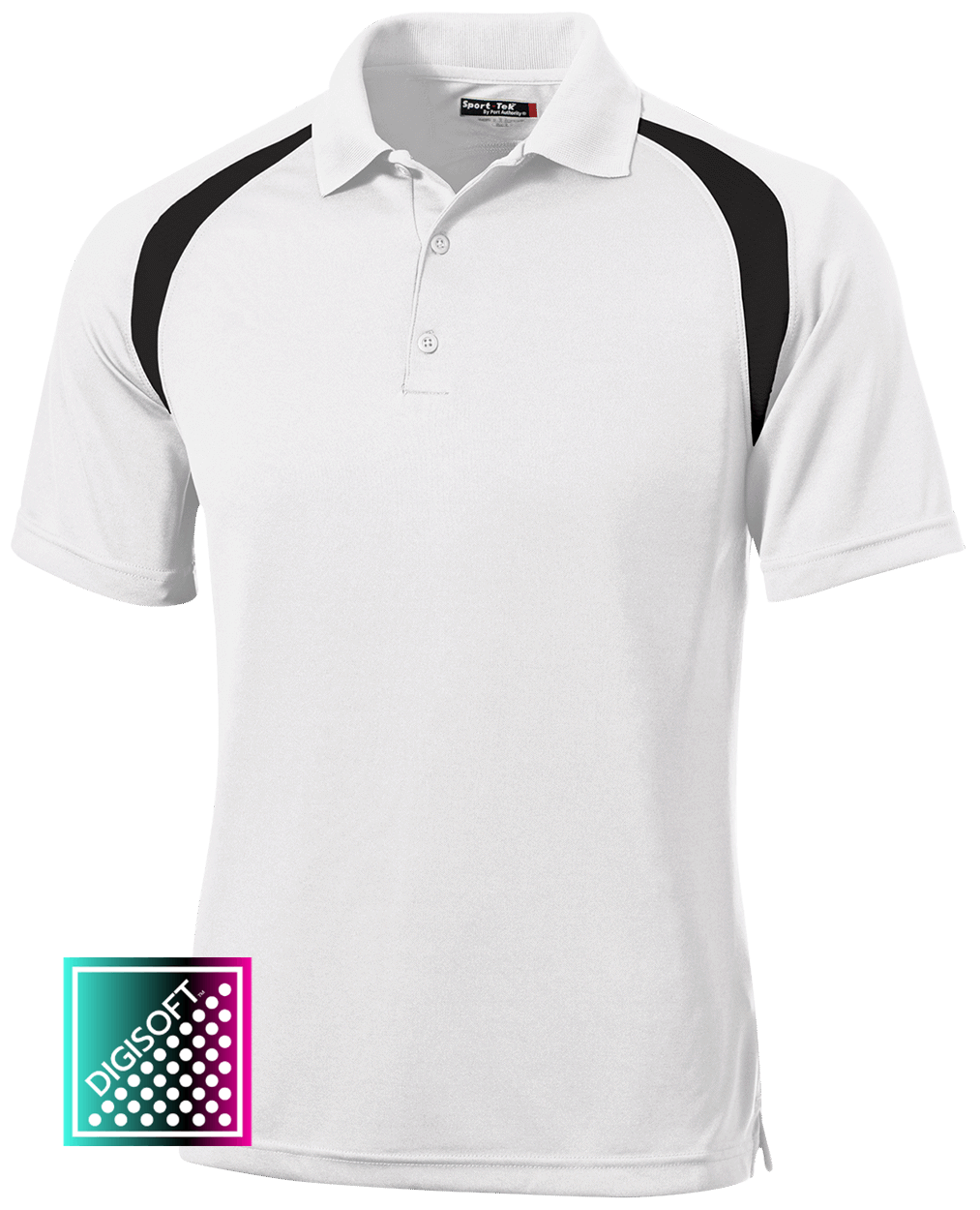 T476 MoistureWicking TagFree Golf Shirt Sport Tek CustomCat