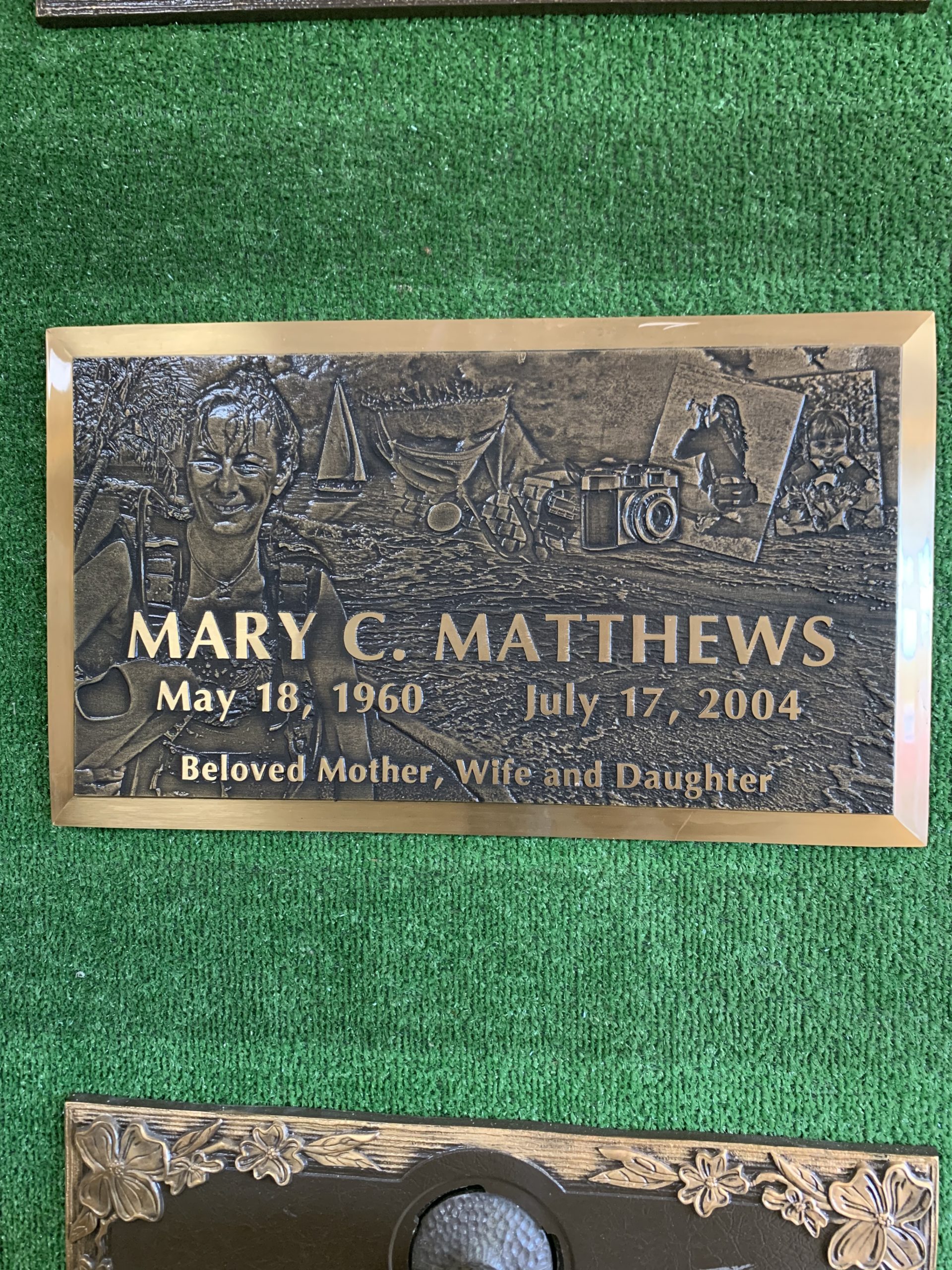 Affordable Cemetery Monuments & Properties, Plaques