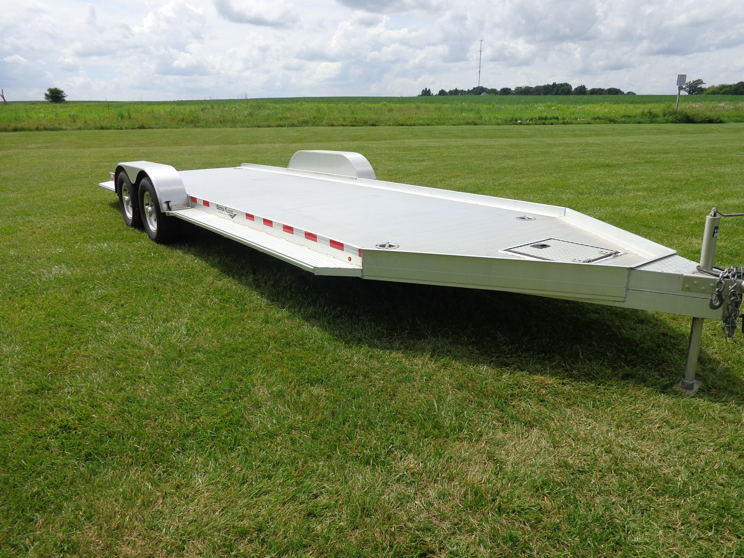 20' Aluminum Equipment Trailer by Custom Classic Trailers Built to Last