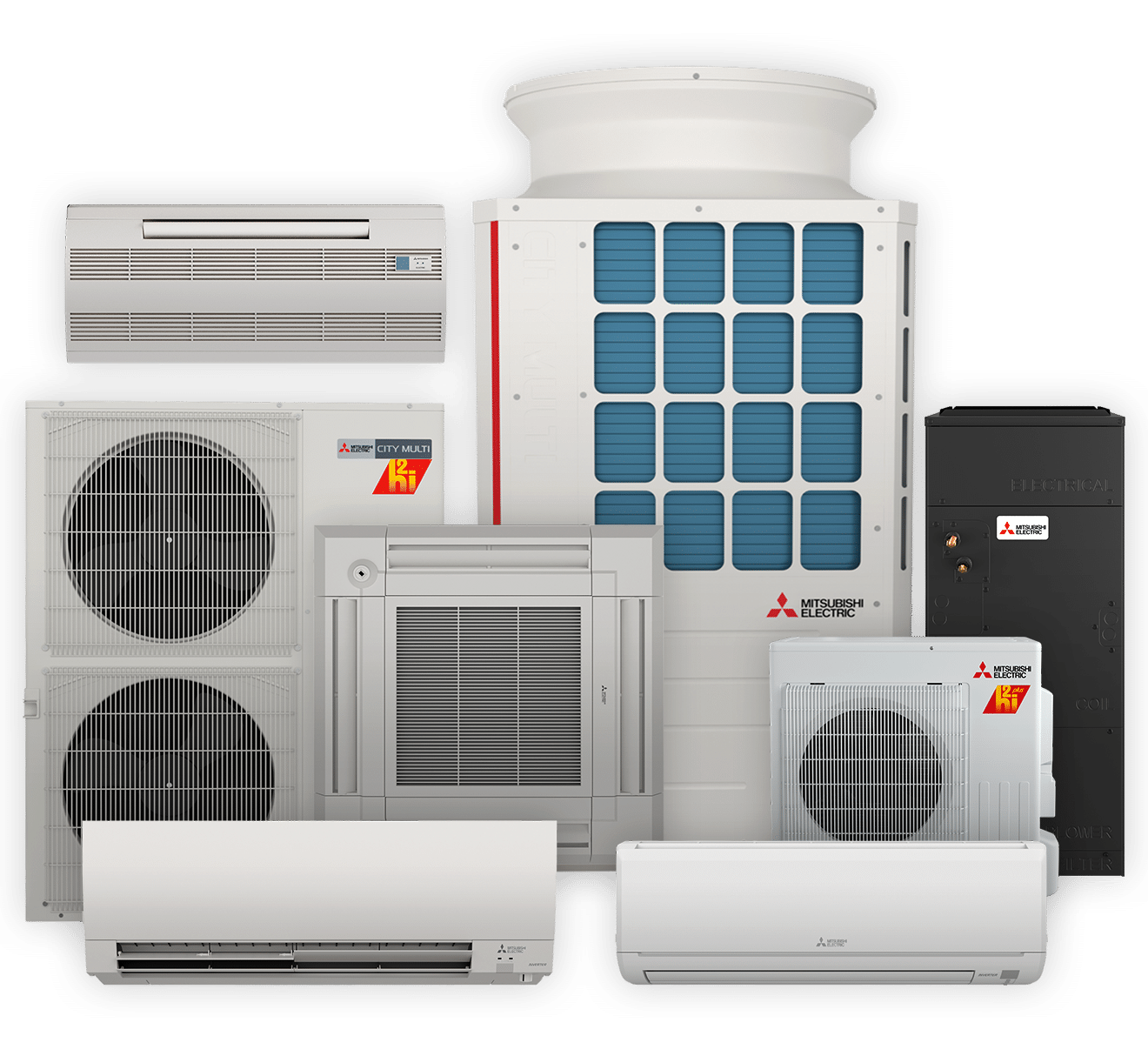 Mitsubishi Electric hyper heat and AC mini split system
