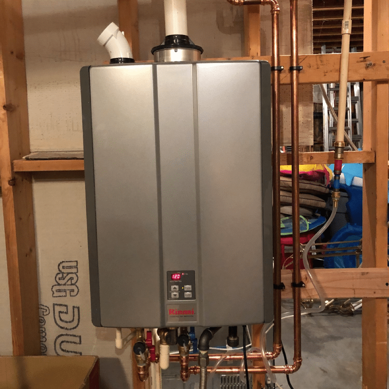 Rinnai Tankless Gas & Hot Boilers Water Heater Maintenance