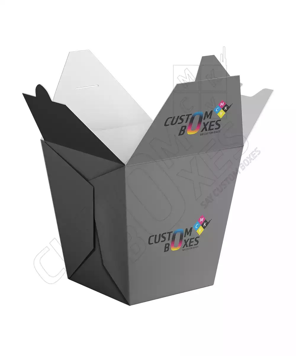 Chinese Takeout Boxes Custom CMYK Boxes