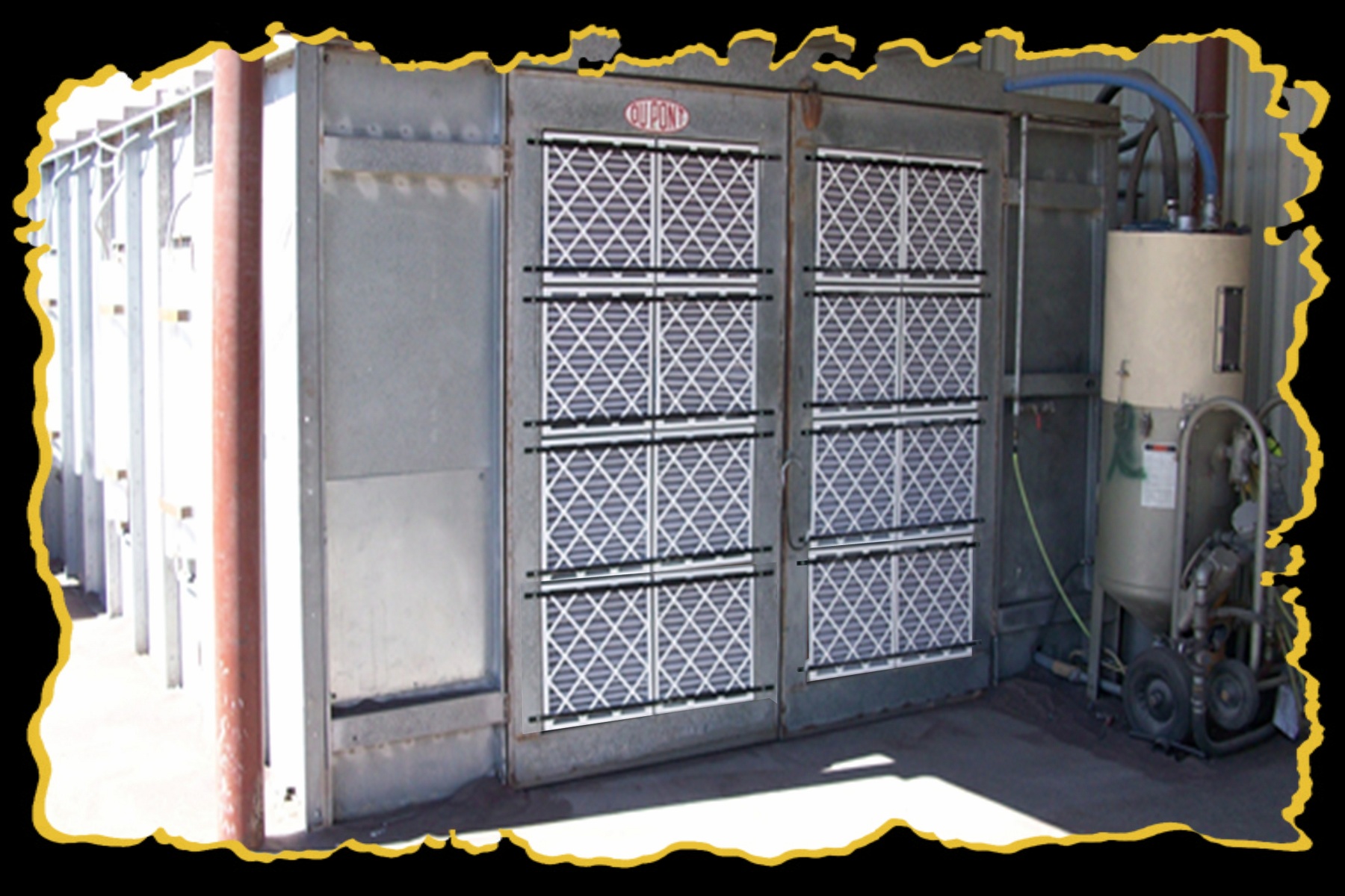 Custom Coatings of Ukiah, The powder coating and sandblasting