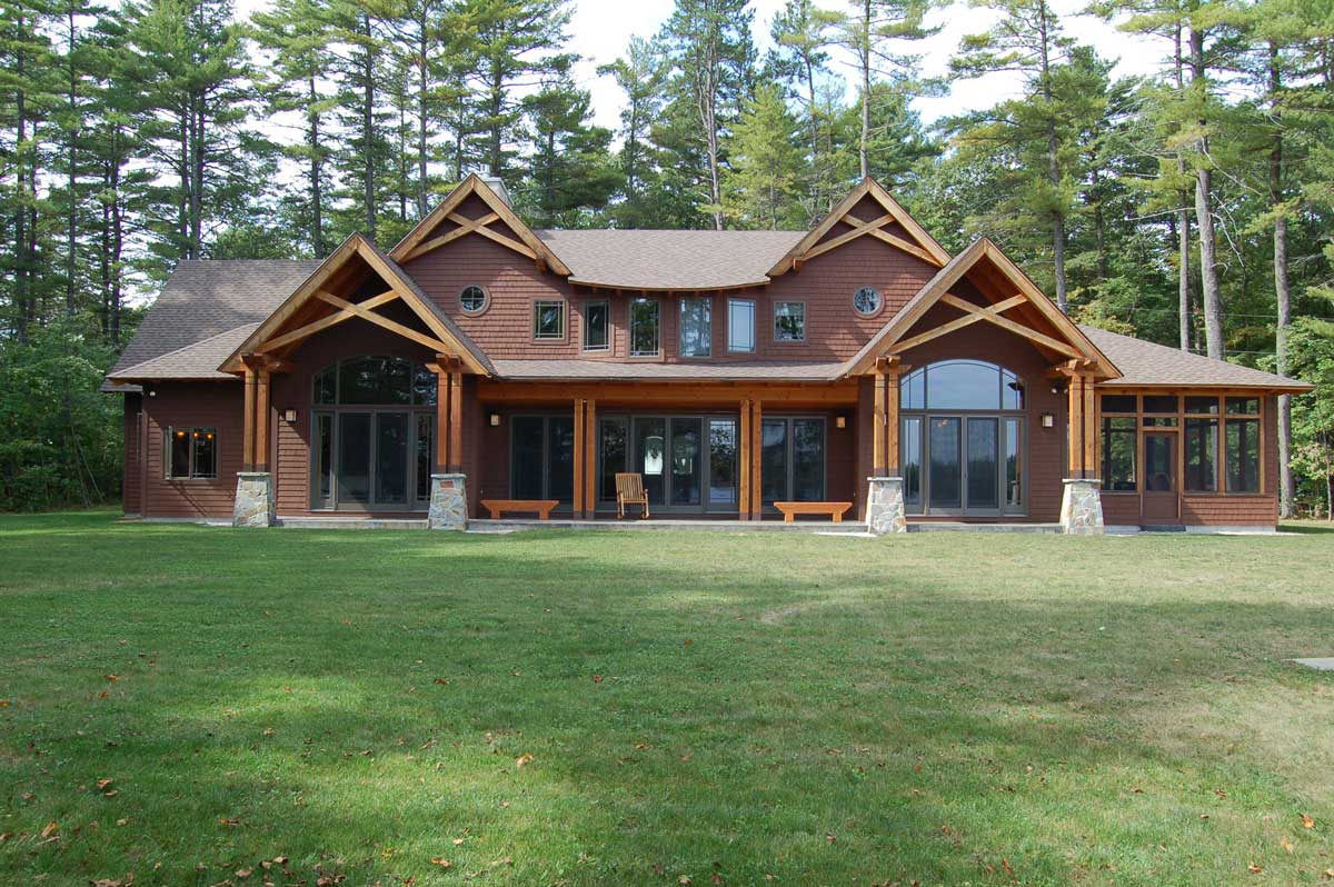 New Residence Little Sebago Custom Concepts Inc