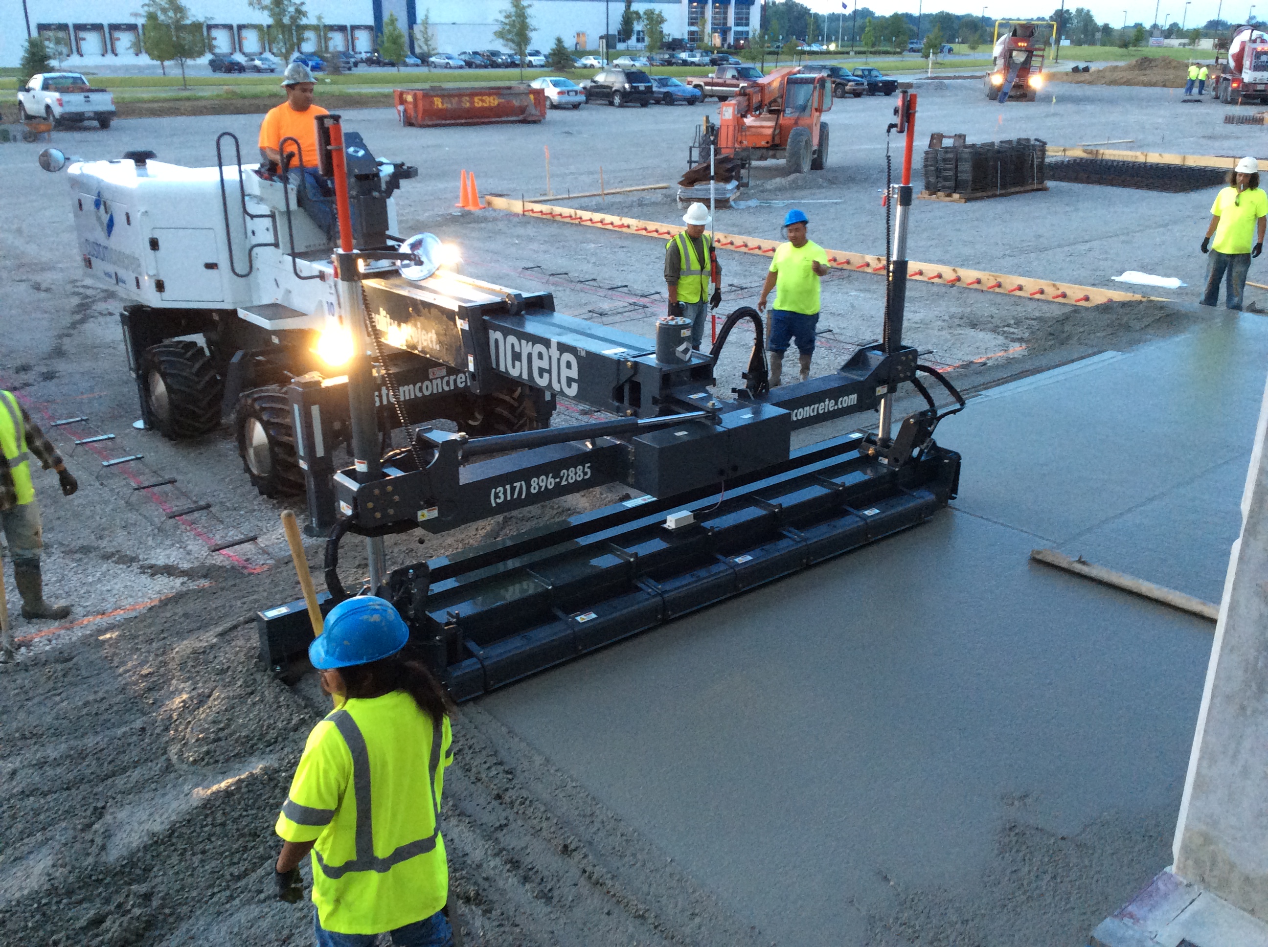 Laser Screed Custom Concrete