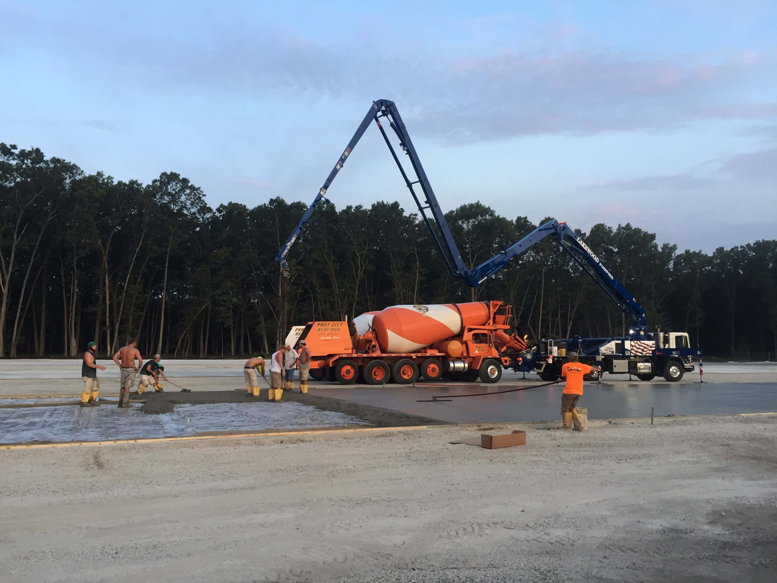 Concrete Pumping Custom Concrete