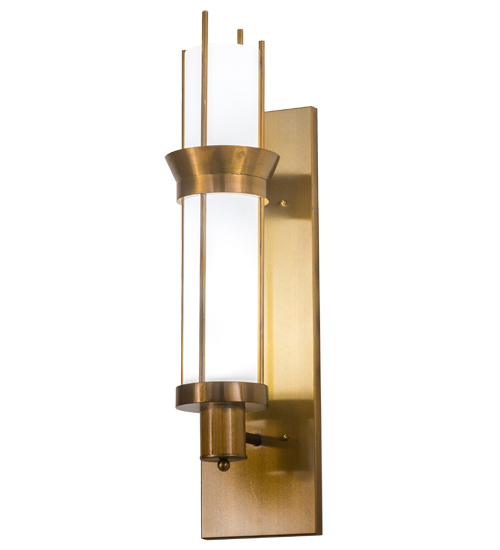 8678619 10"W WestSide Cylinder Wall Sconce Custom Contract Lighting