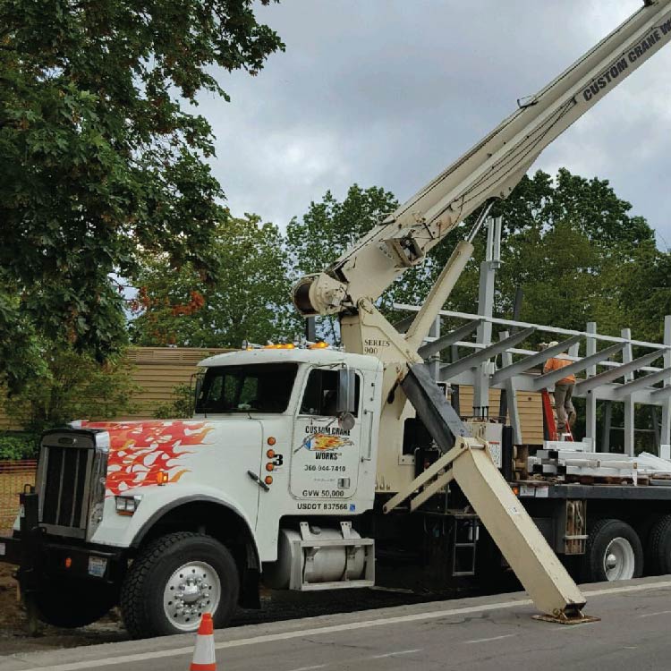 Custom Crane Works LLC HVAC, Commercial, Residential and Arborist