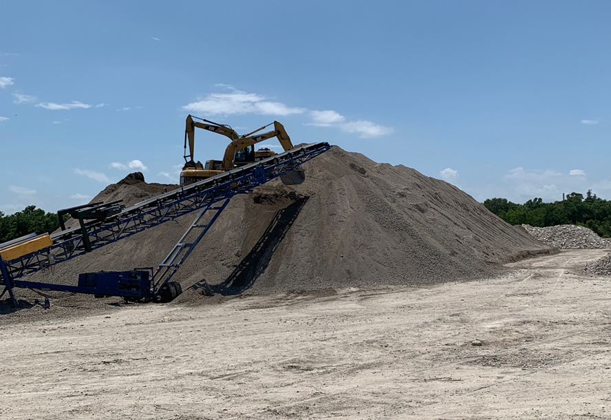 Custom Crushing and Screening Texas Owned Stone and Concrete Crushing