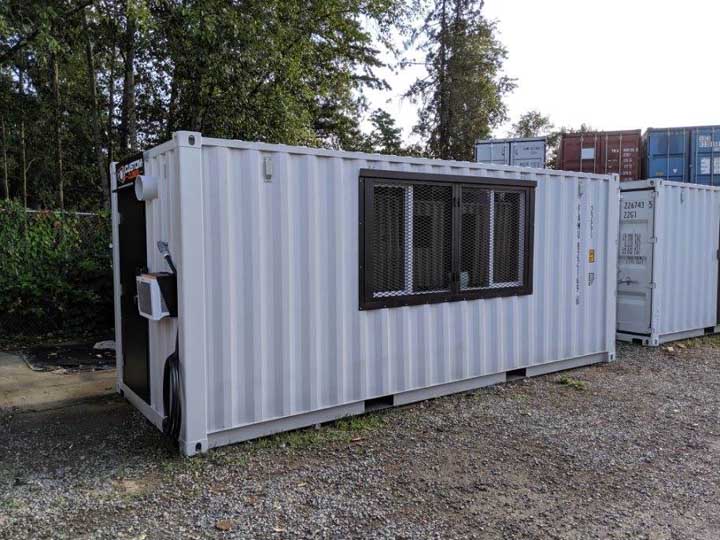 Custom Project with Shipping Container Custom Cubes