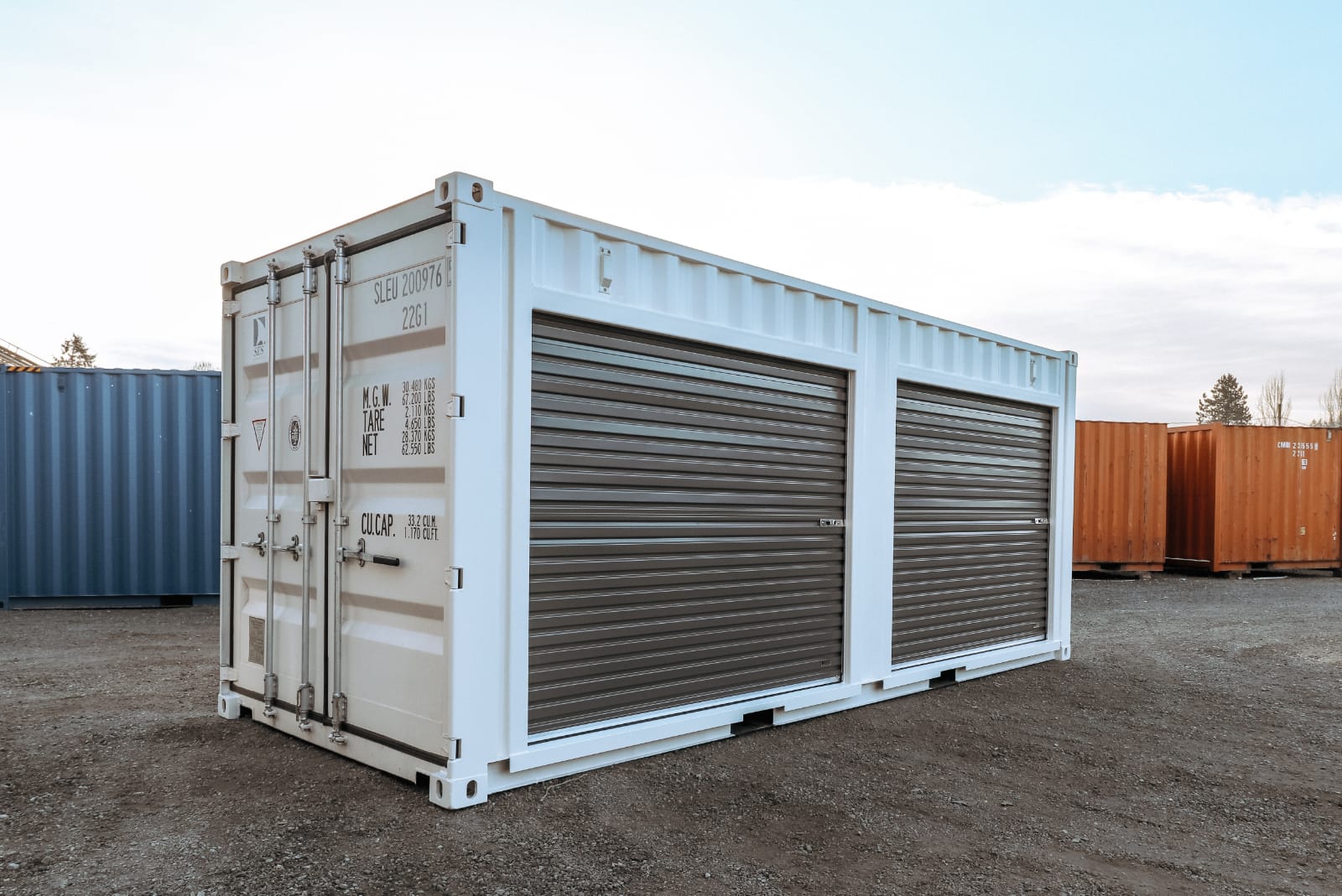 20' Shipping Container Storage Solution Custom Cubes