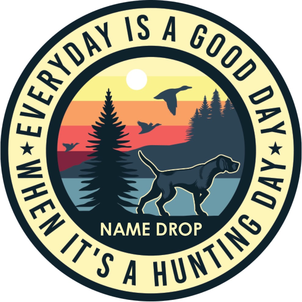 StickerHunting Day Custom Decor