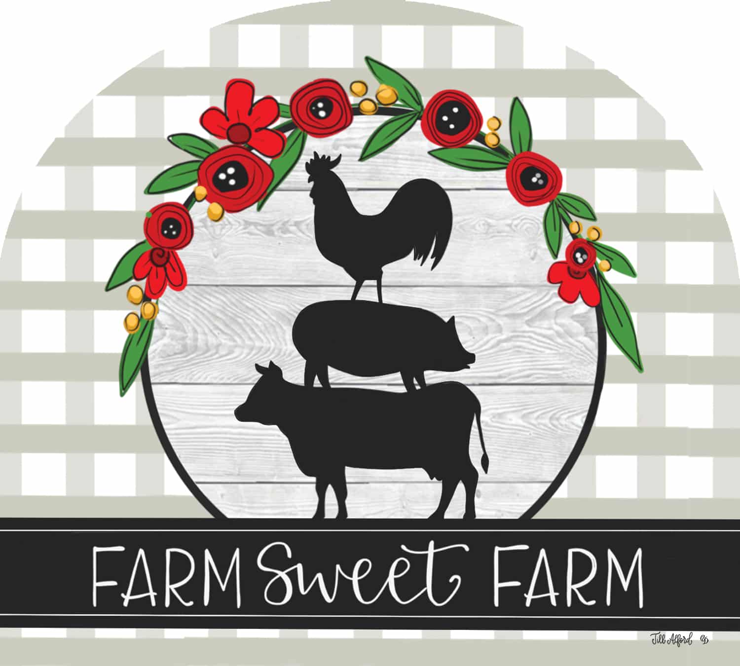 Farm Sweet FarmArbor Mate Custom Decor