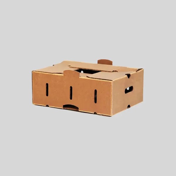 Custom Cardboard Produce Boxes Wax Boxes Custom Designs Boxes