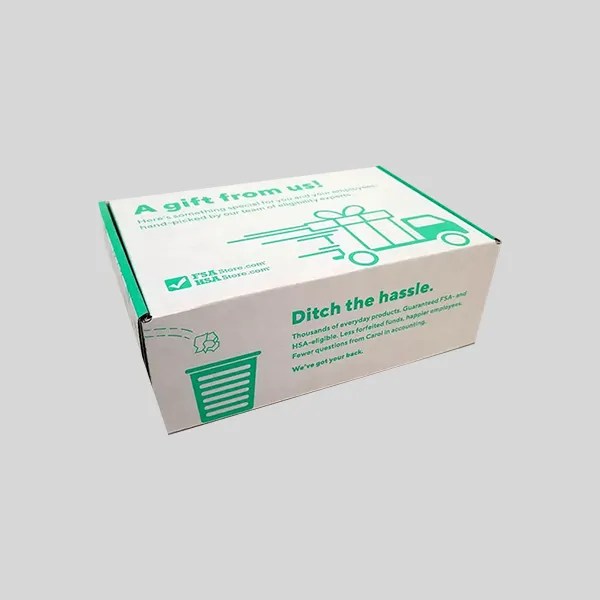 White Corrugated Boxes Custom White Corrugated Boxes