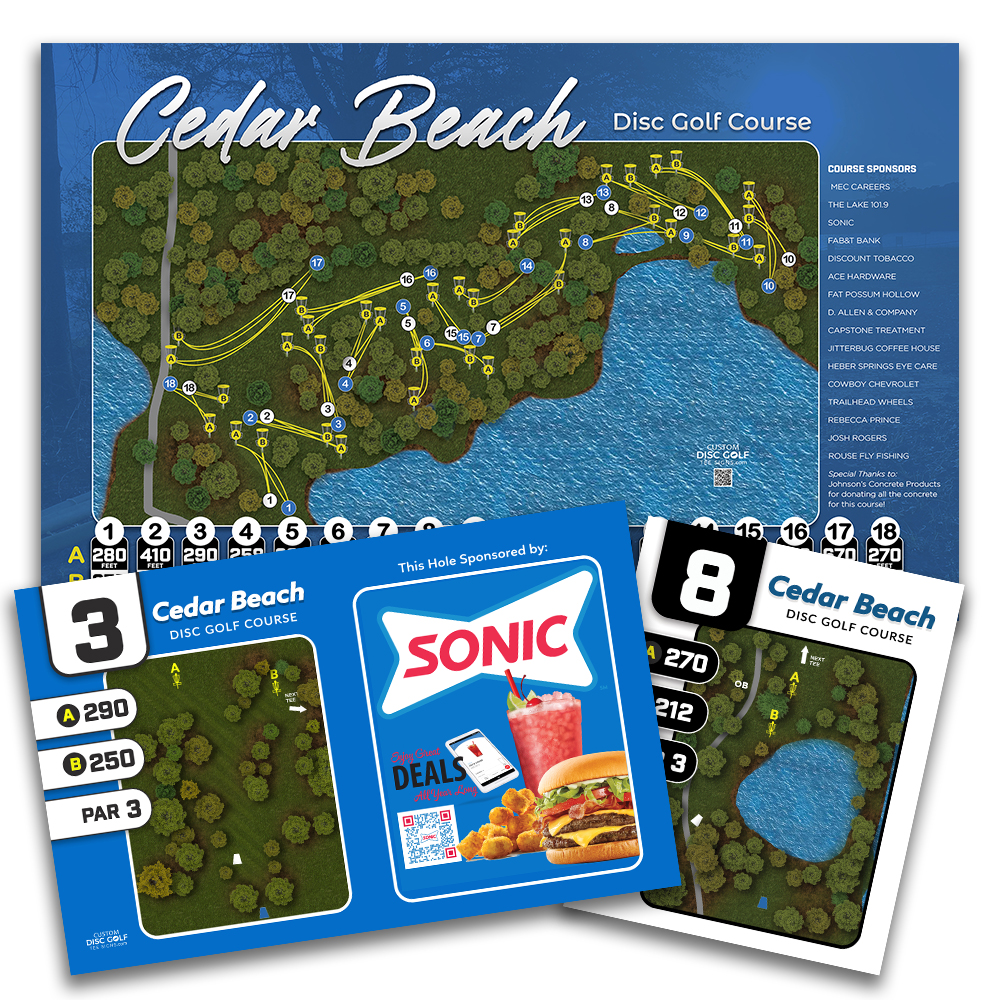 Ultimate Guide to Disc Golf Course Signs ACM Materials, UV Protection