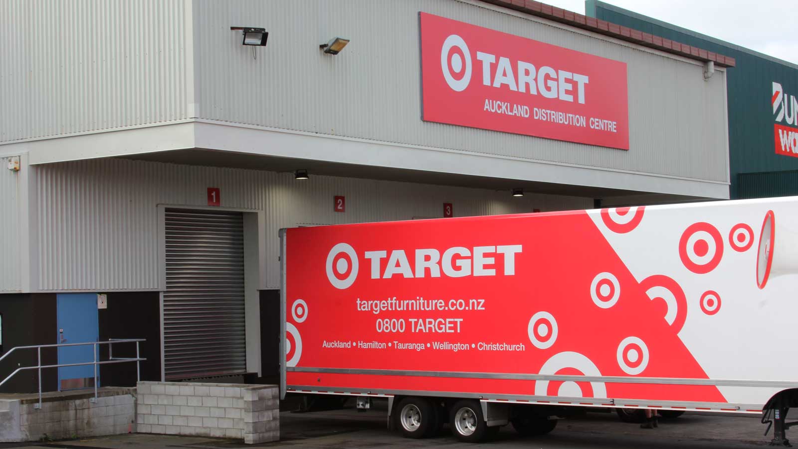 Target Furniture Head Office EV Charger Argosy Property Custom