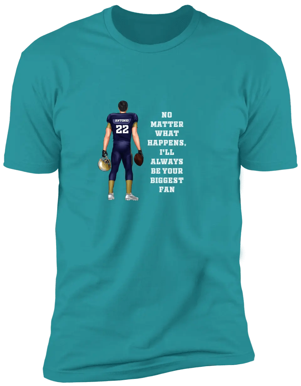 American Football fan Tshirt Customens