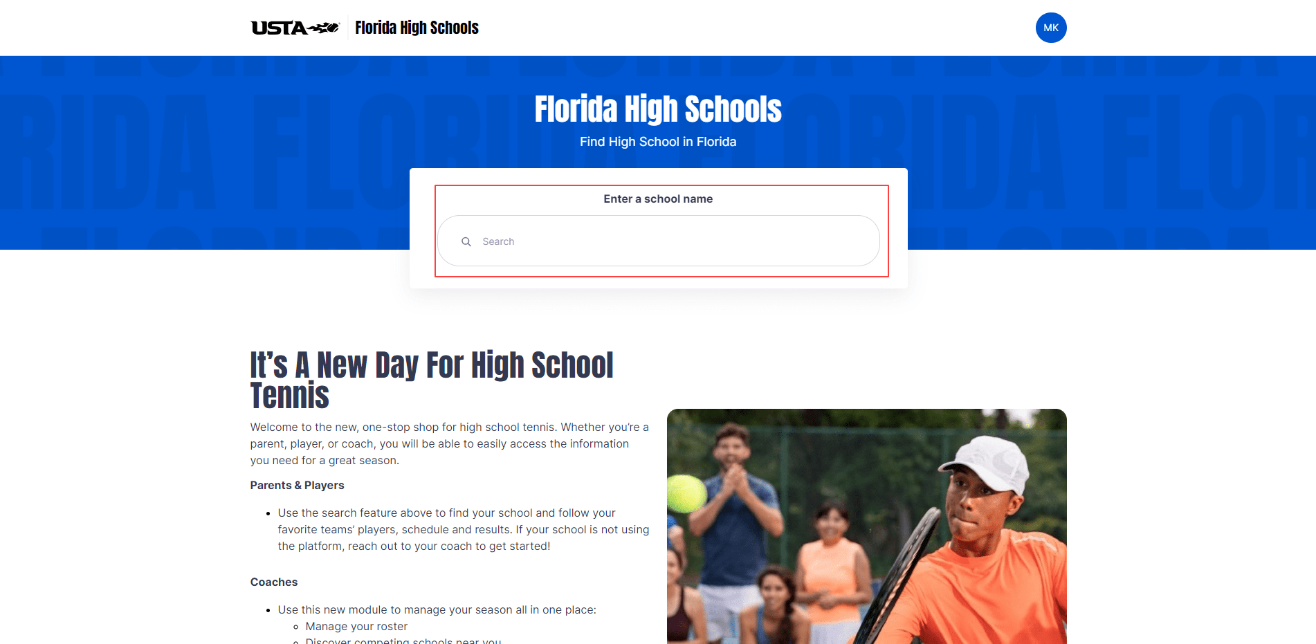 High School Administrators Access and Roles USTA Online Help Center