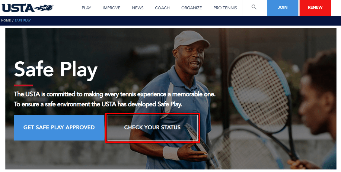 How to Access Your SafeSport Certificate USTA Online Help Center